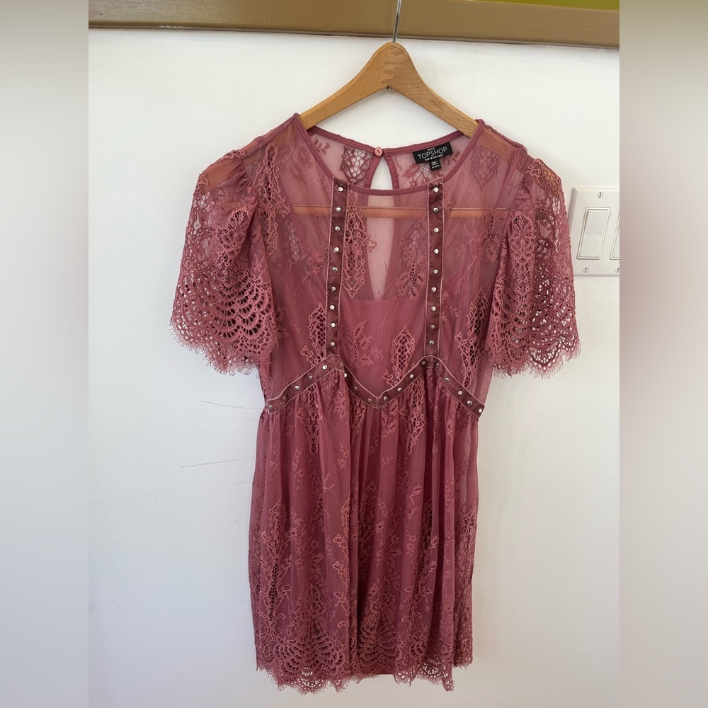 Top shop mini dress size 6